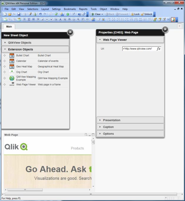 list of extension object